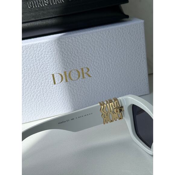 NEW Dior MissDior S1I Cat Eye Sunglasses in White